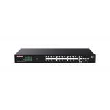 IP-COM Networks - G2228P-24-410W switch Gestionado Gigabit Ethernet (10/100/1000) Energía sobre Ethernet (PoE) Negro