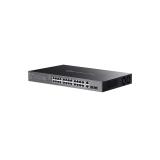 TP-Link - Omada ES228GMP switch Gestionado L2 Gigabit Ethernet (10/100/1000) Energía sobre Ethernet (PoE) Negro