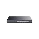 TP-Link - Omada ES228GMP switch Gestionado L2 Gigabit Ethernet (10/100/1000) Energía sobre Ethernet (PoE) Negro