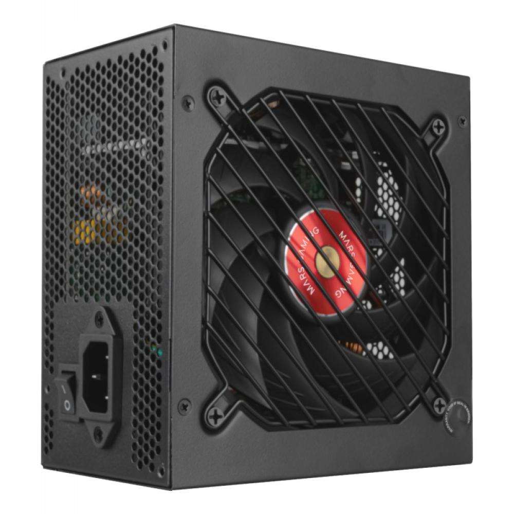 Mars Gaming - MPVU750SIM unidad de fuente de alimentación 750 W 24-pin ATX ATX Negro, Rojo