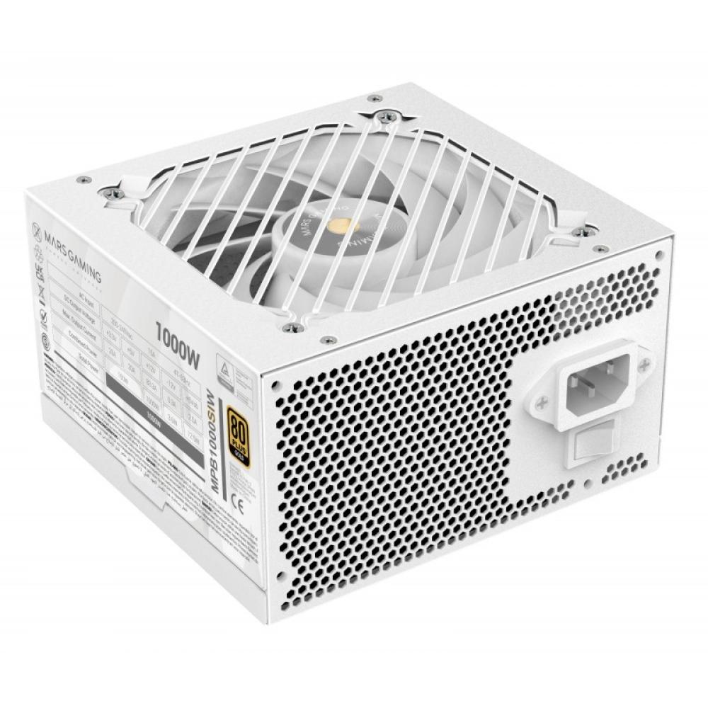 Mars Gaming - MPB1000SIW unidad de fuente de alimentación 1000 W 24-pin ATX ATX Blanco