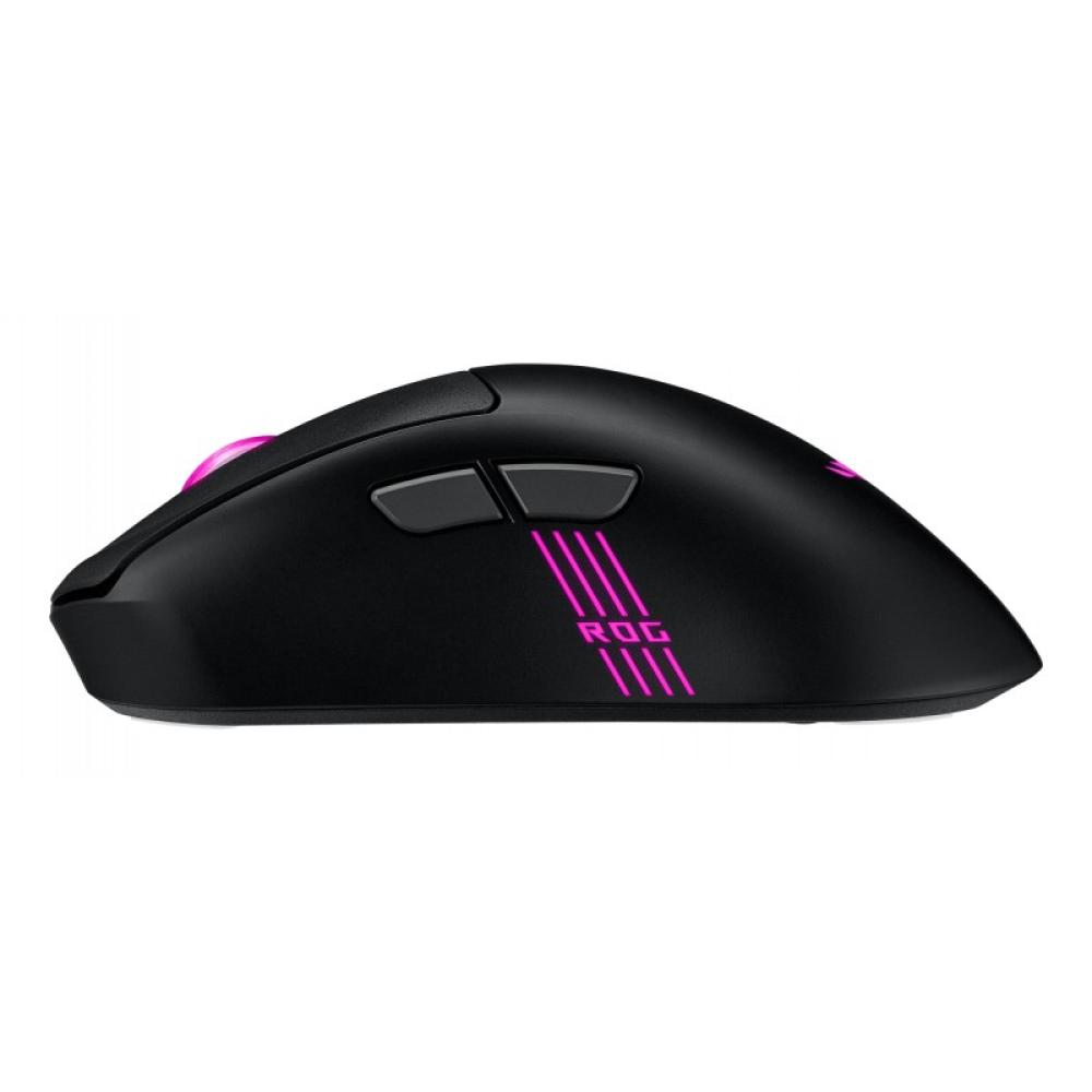 ASUS - ROG Keris II Origin BLK ratón Juego mano derecha RF Wireless + Bluetooth + USB Type-A Óptico 42000 DPI