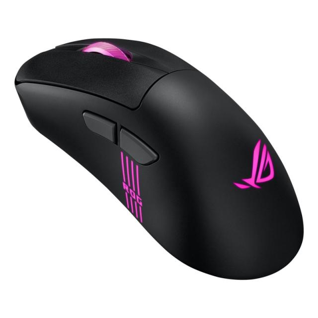 ASUS - ROG Keris II Origin BLK ratón Juego mano derecha RF Wireless + Bluetooth + USB Type-A Óptico 42000 DPI