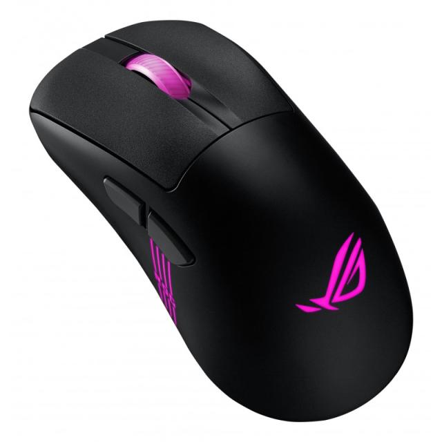ASUS - ROG Keris II Origin BLK ratón Juego mano derecha RF Wireless + Bluetooth + USB Type-A Óptico 42000 DPI
