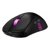 ASUS - ROG Keris II Origin BLK ratón Juego mano derecha RF Wireless + Bluetooth + USB Type-A Óptico 42000 DPI