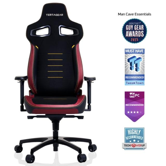Vertagear - Silla Gamer XL PL4800 Rojo Borgoña