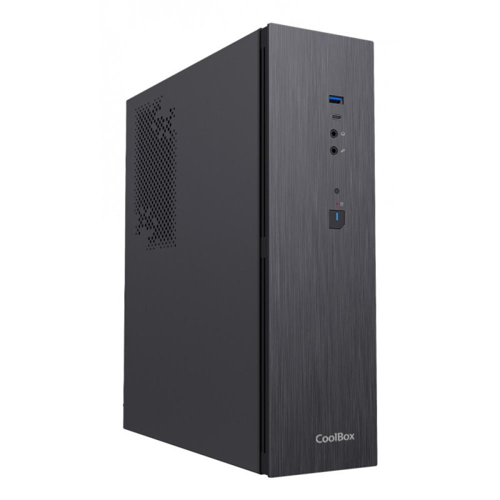 CoolBox - CAJA MATX SLIM T370 USB-C 3.2 GEN1 FTE.500GRT 500W