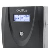 CoolBox - SAI GUARDIAN3 LCD 800VA 480W 2 SCHUKOS + SOFTWARE