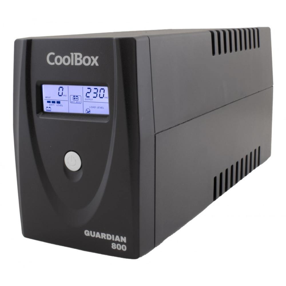 CoolBox - SAI GUARDIAN3 LCD 800VA 480W 2 SCHUKOS + SOFTWARE