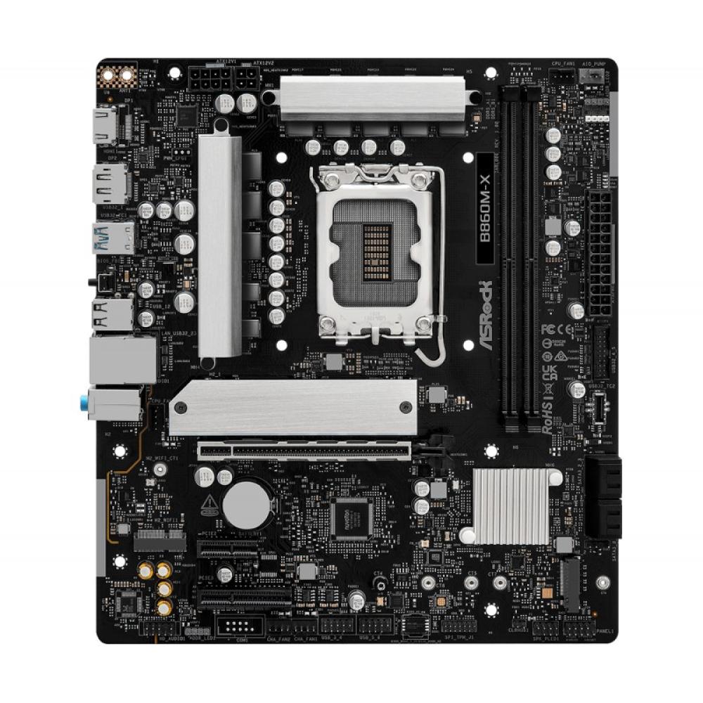 Asrock - B860M-X Intel B860 LGA 1851 (Socket V1) micro ATX