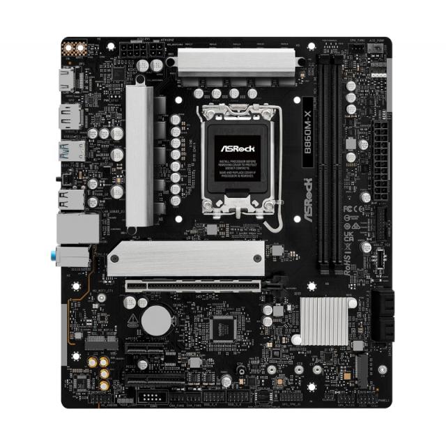 Asrock - B860M-X Intel B860 LGA 1851 (Socket V1) micro ATX