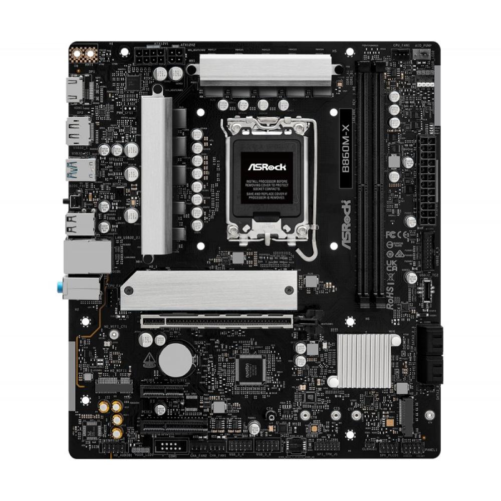 Asrock - B860M-X Intel B860 LGA 1851 (Socket V1) micro ATX