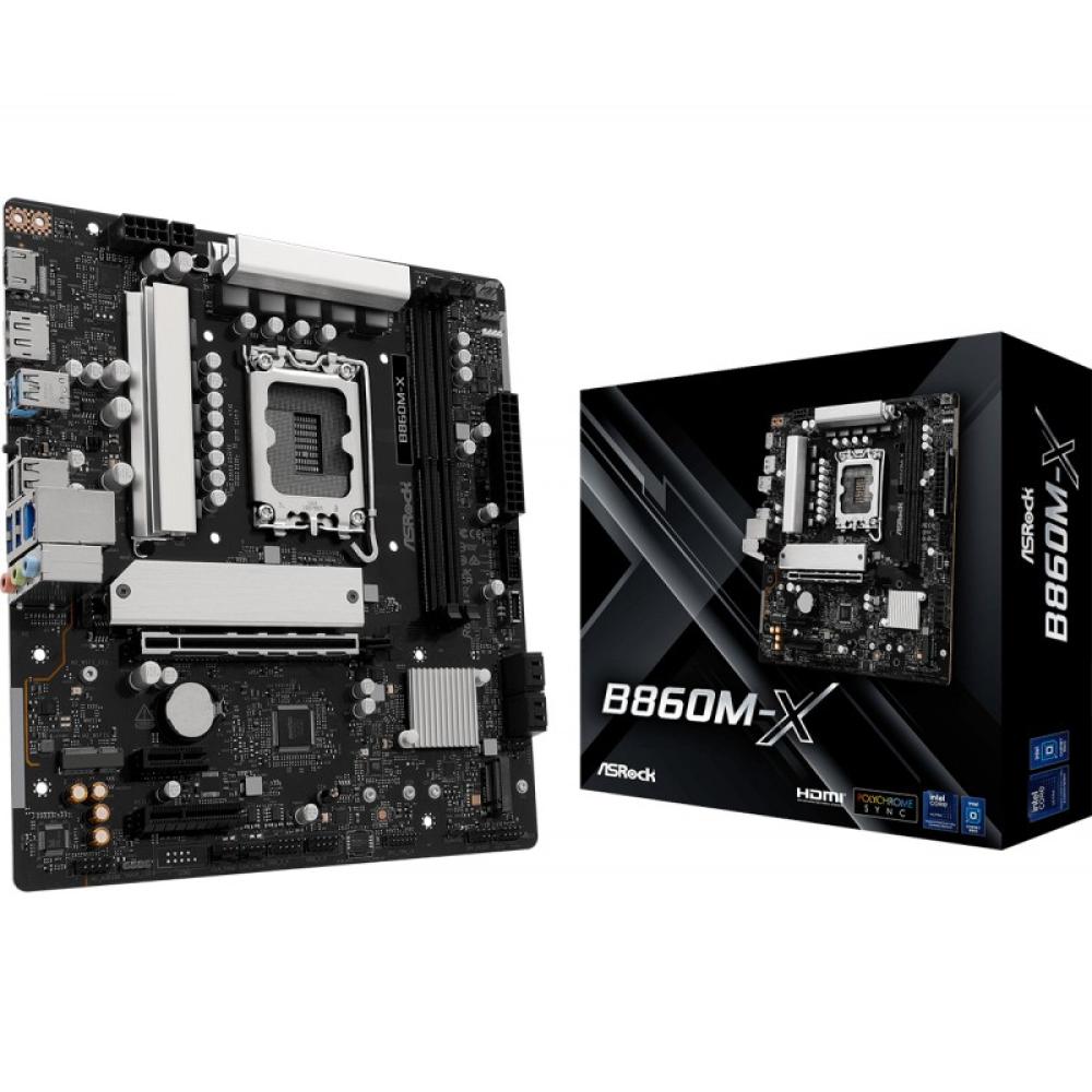 Asrock - B860M-X Intel B860 LGA 1851 (Socket V1) micro ATX