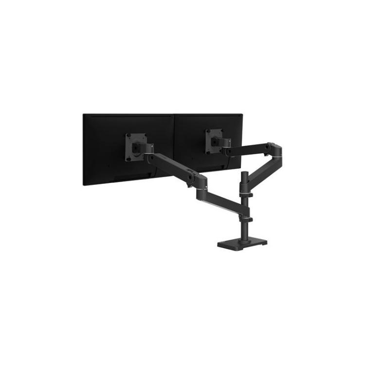 Ergotron - LX Pro Series 45-690-292 soporte para monitor 68,6 cm (27") Escritorio Negro