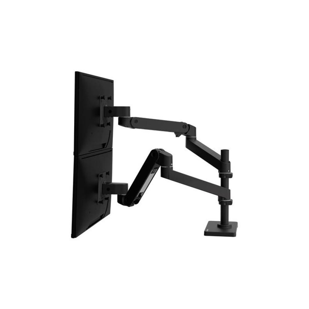 Ergotron - LX Pro Series 45-690-292 soporte para monitor 68,6 cm (27") Escritorio Negro