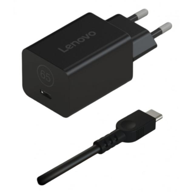 Lenovo - 40AWGN65EU adaptador e inversor de corriente Interior Negro