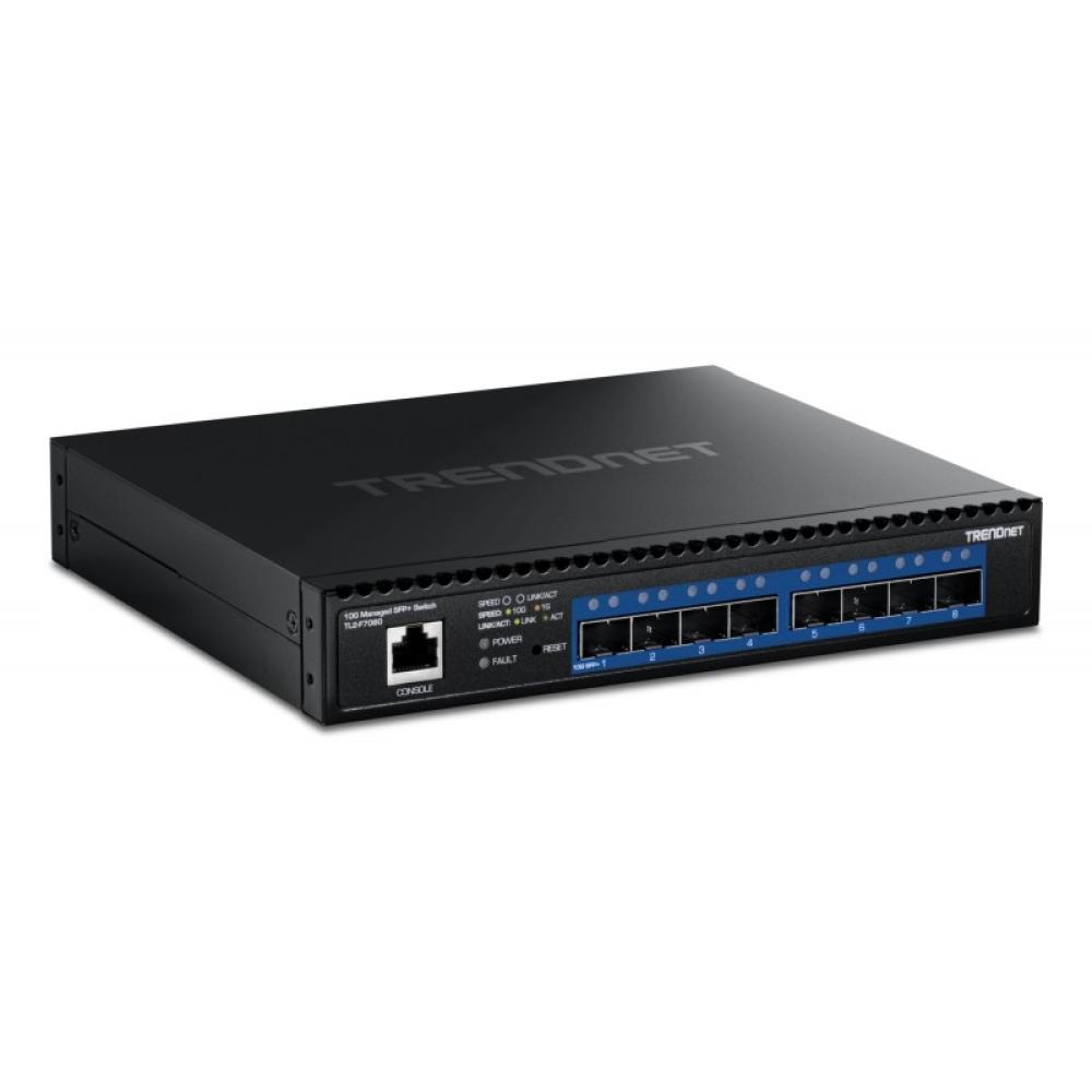Trendnet - TL2-F7080 switch Gestionado L2 1U Negro