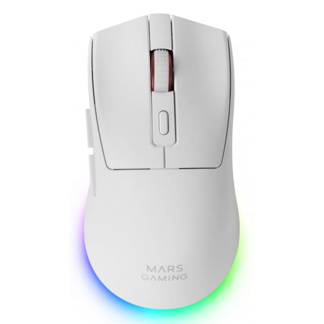 Mars Gaming - MM-T3W ratón Juego mano derecha RF Wireless + Bluetooth + USB Type-C Óptico 14400 DPI