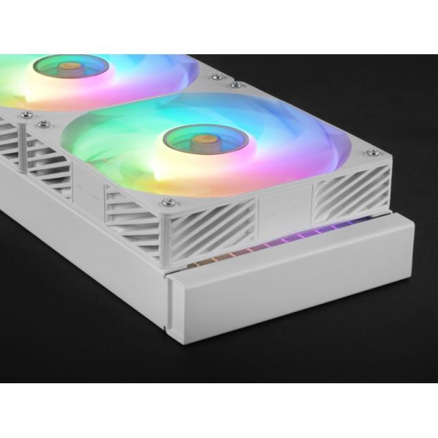 Mars Gaming - ML-VISIONPRO360W Procesador Sistema de refrigeración líquida todo en uno 12 cm Blanco 1 pieza(s)