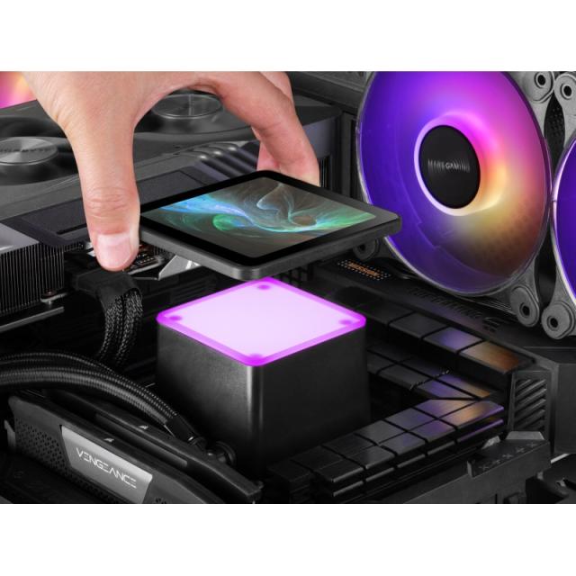 Mars Gaming - ML-VISIONPRO240 Procesador Sistema de refrigeración líquida todo en uno 12 cm Negro 1 pieza(s)