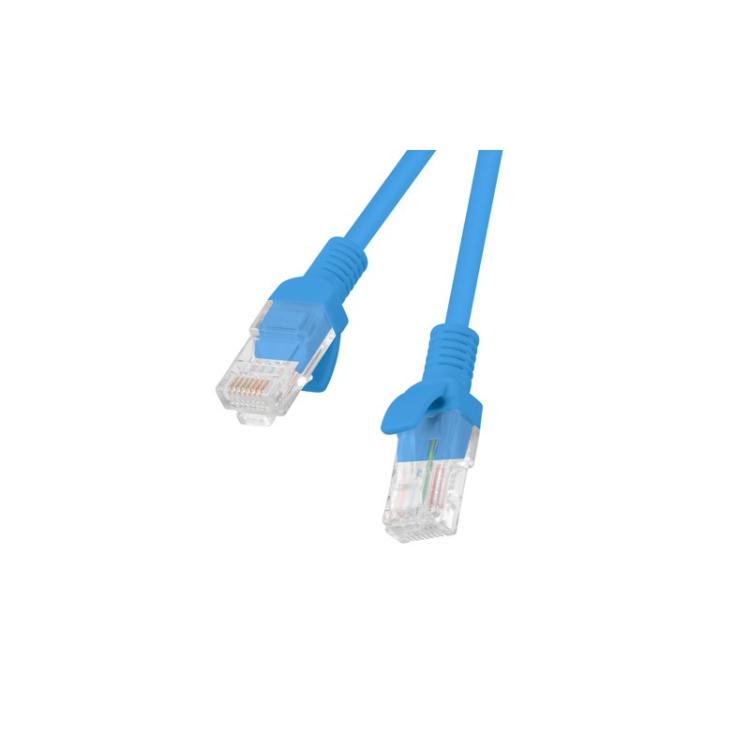 Lanberg - PCU6-10CC-0050-B cable de red Azul 0,5 m Cat6 U/UTP (UTP)