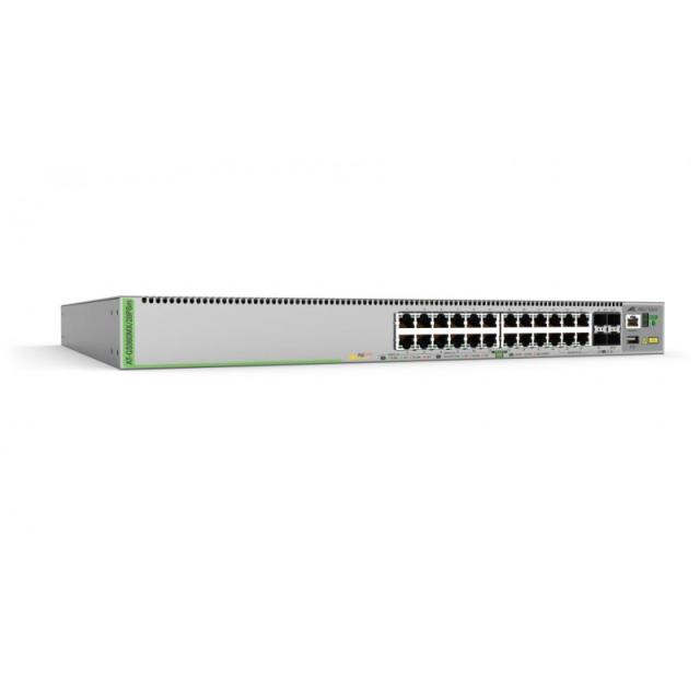 Allied Telesis - AT-GS980MX/28PSM-50 switch Gestionado L3 Gigabit Ethernet (10/100/1000) Energía sobre Ethernet (PoE) 1U Gris