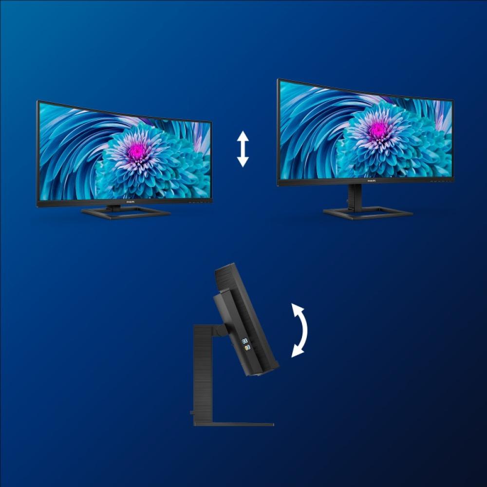 Philips - E Line 346E2CUAE/00 pantalla para PC 86,4 cm (34") 3440 x 1440 Pixeles Wide Quad HD+ LCD Negro