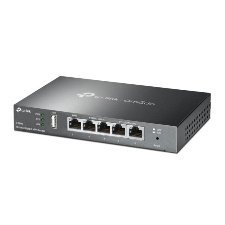 TP-Link - Omada ER605 router Gigabit Ethernet Negro
