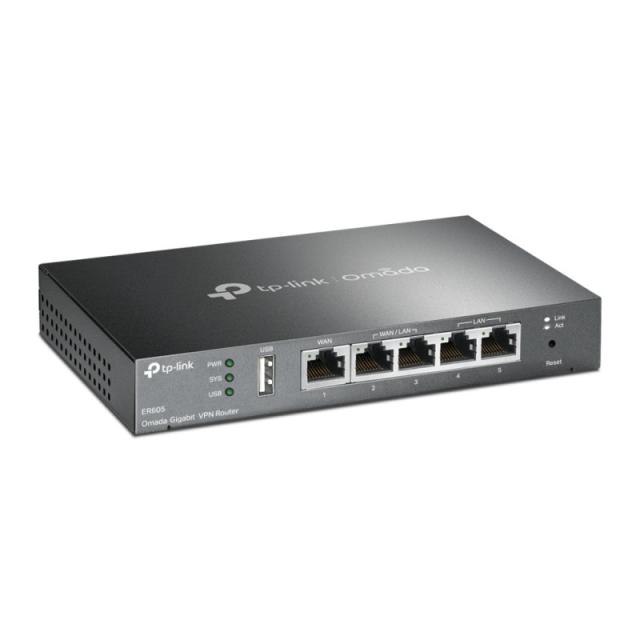 TP-Link - Omada ER605 router Gigabit Ethernet Negro