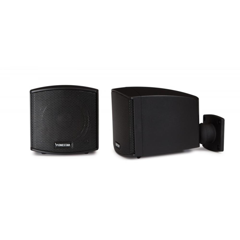 Fonestar - CUBE-62 altavoz De 2 vías Negro Alámbrico 12 W