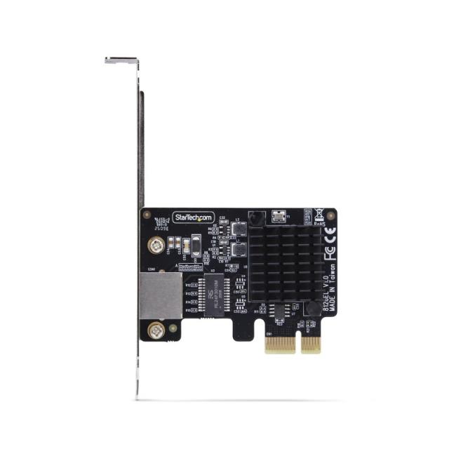 StarTech.com - Tarjeta de Red Ethernet PCI Express de 1 Puerto Gigabit 5G - Tarjeta Adaptador Ethernet PCI-E Chipset RTL8126 - T