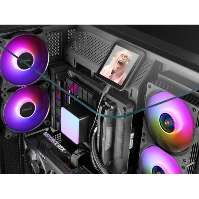 Mars Gaming - ML-VISIONPRO360 Procesador Sistema de refrigeración líquida todo en uno 12 cm Negro 1 pieza(s)