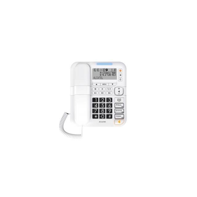 Alcatel - TMAX 70 Teléfono DECT/analógico Identificador de llamadas Blanco