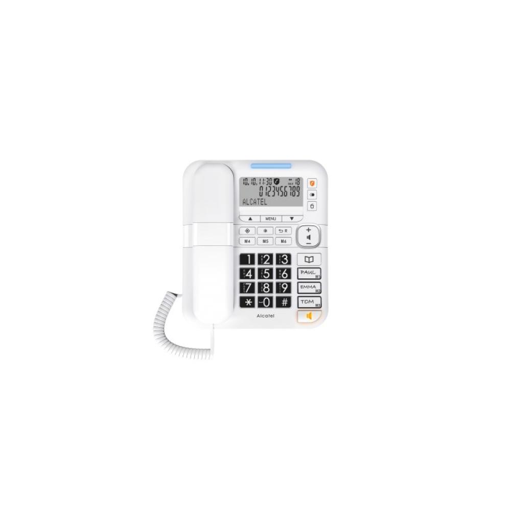 Alcatel - TMAX 70 Teléfono DECT/analógico Identificador de llamadas Blanco