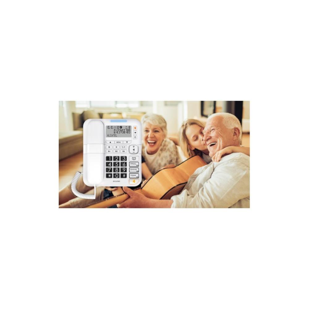 Alcatel - TMAX 70 Teléfono DECT/analógico Identificador de llamadas Blanco
