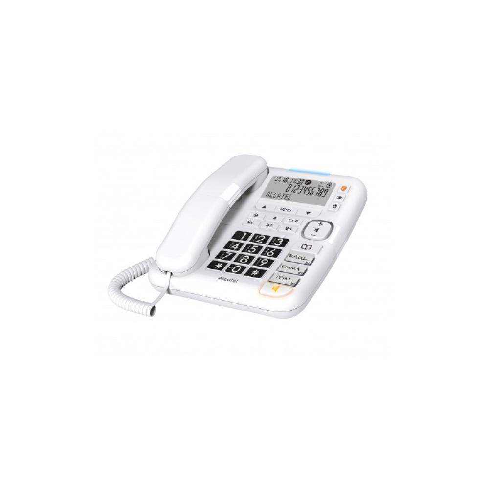 Alcatel - TMAX 70 Teléfono DECT/analógico Identificador de llamadas Blanco