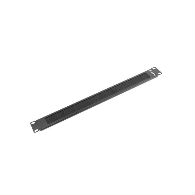 Lanberg - AK-1101-B accesorio de bastidor Panel pasacables con cepillo
