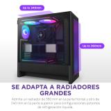NZXT - H5 Flow RGB Midi Tower Negro