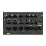 MSI - MEG Ai1600T PCIE5 unidad de fuente de alimentación 1600 W 24-pin ATX ATX Negro