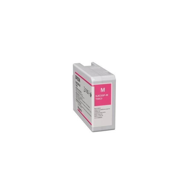 Epson - SJIC55(M) cartucho de tinta 1 pieza(s) Original Magenta