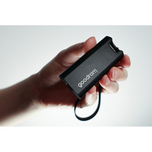 Goodram - SSDR-GMRE-01T-K0 unidad externa de estado sólido 1 TB 3.2 Gen 2 (3.1 Gen 2) Negro