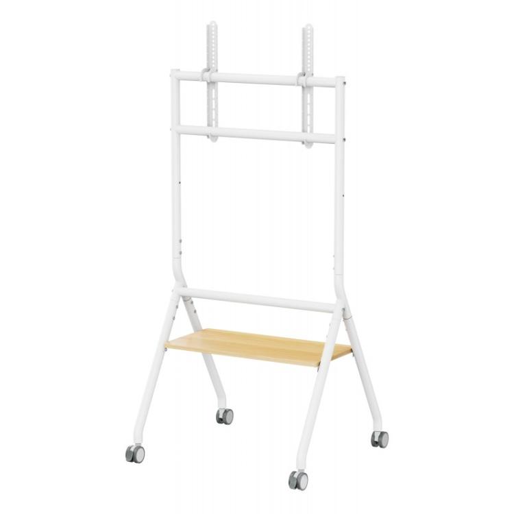 Ewent - EW1582 soporte para TV 2,18 m (86") Blanco, Madera