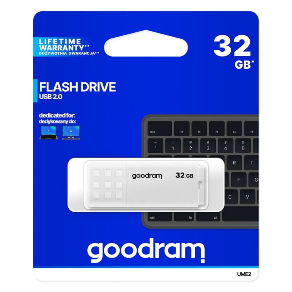 Goodram - UME2 unidad flash USB 32 GB USB tipo A 2.0 Blanco