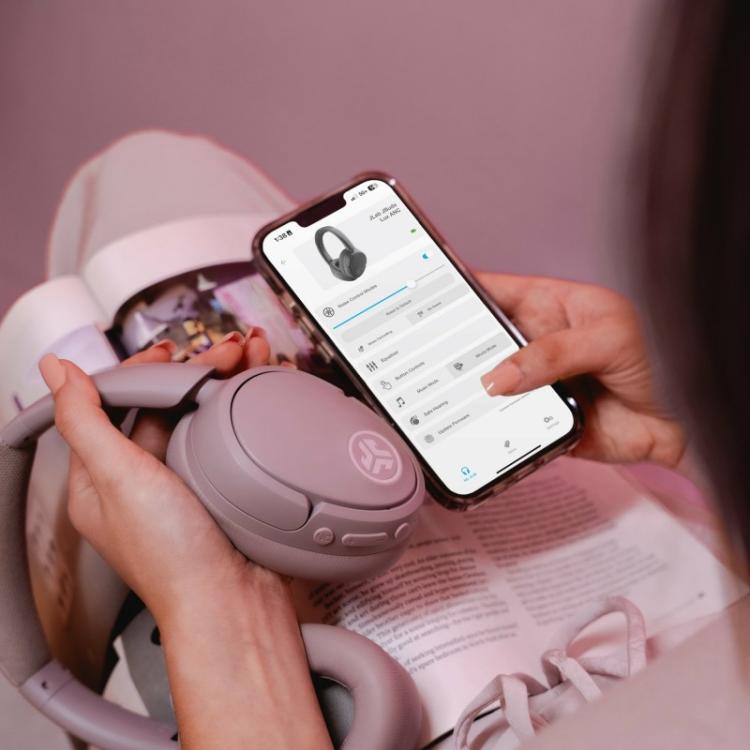 JLab - JBuds Lux ANC Auriculares Inalámbrico Diadema Llamadas/Música USB Tipo C Bluetooth Mauve