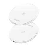 AISENS - Cargador Inalambrico USB-C 15W Para Movil, Blanco