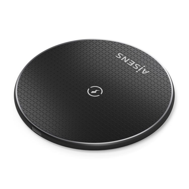 AISENS - Cargador Inalambrico USB-C 15W Para Movil, Negro