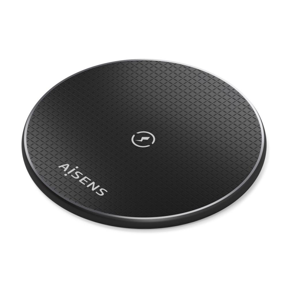 AISENS - Cargador Inalambrico USB-C 15W Para Movil, Negro