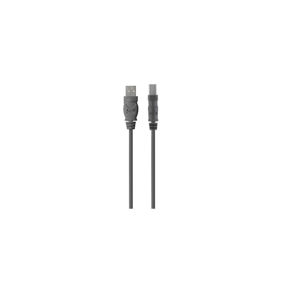 Belkin - USB 2.0 A - USB 2.0 B, 3m cable USB USB A USB B Gris