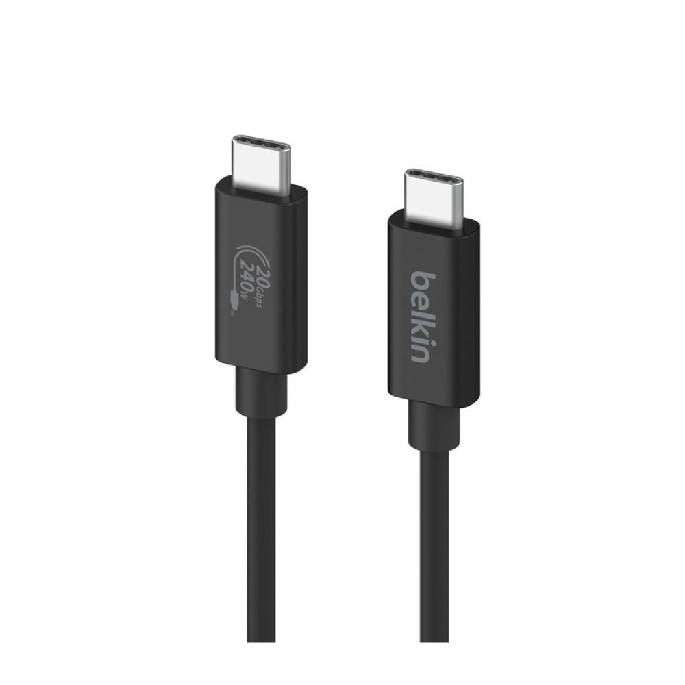 Belkin - INZ004BT2MBK cable USB USB4 Gen 2x2 2 m USB C Negro