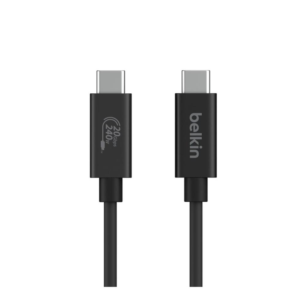 Belkin - INZ004BT2MBK cable USB USB4 Gen 2x2 2 m USB C Negro